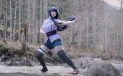 Hinata Hyuga: elegancia, poder y ternura en un solo cosplay